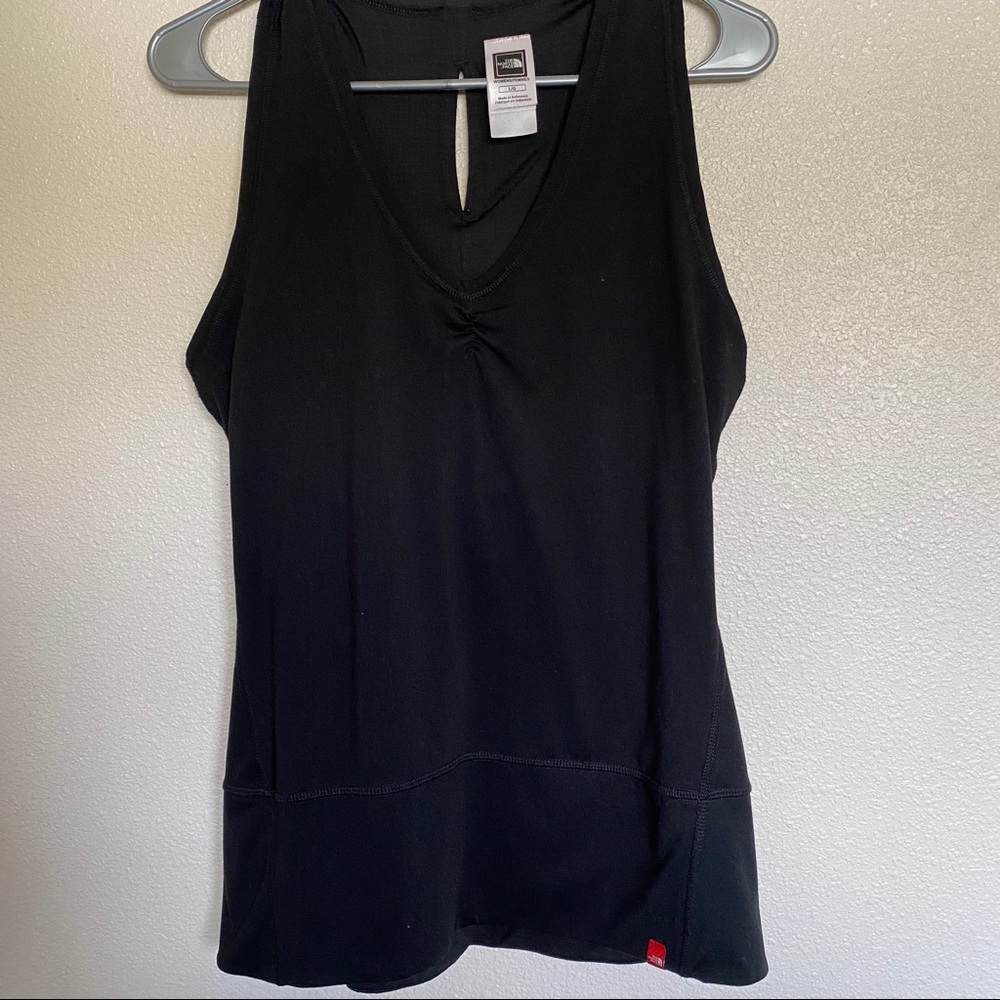 The North Face Black Built in Bra Yoga Tunic Tank
